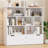 49.1" W Bookcase, 4-tier Bookshelf, Storage Organizer With Drawers-1006621720