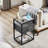 Audrinah 15.7'' W Metal Nightstand-556422166