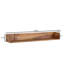 Schuller Rectangular Sheesham Solid Wood Floating Shelf