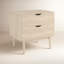Table de chevet 2 tiroirs Indra-1782942807