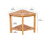 Mitch 22.25'' W Bamboo Corner Shower Bench-1538845563