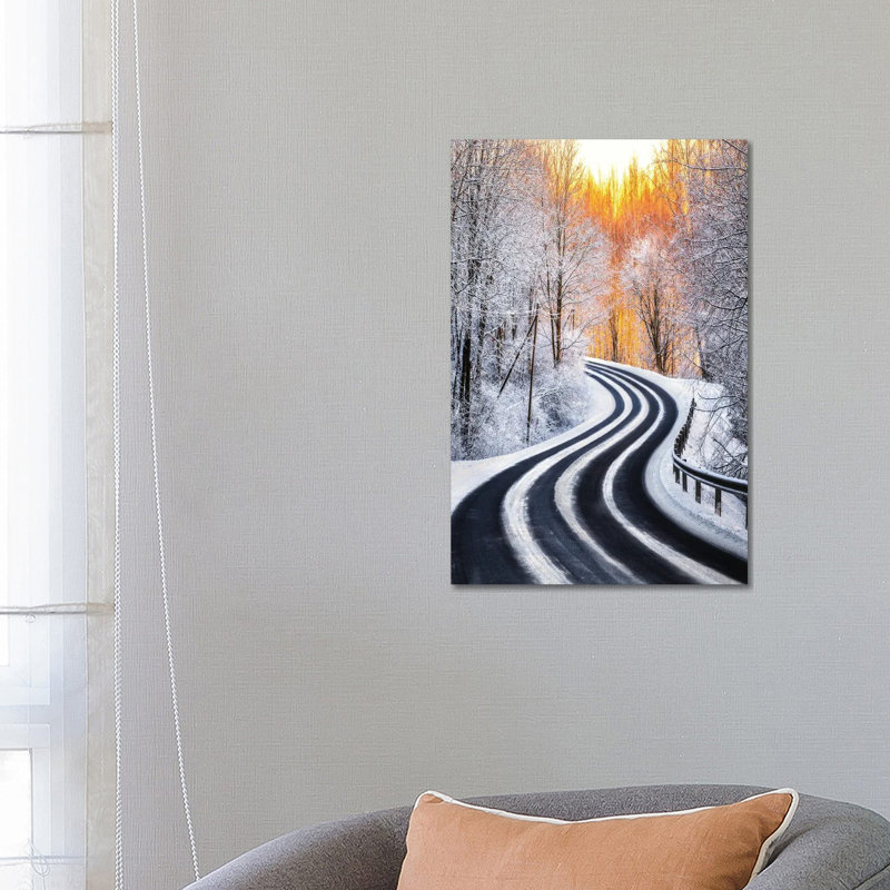 Curves 1 Piece Wrapped Canvas Wall Art, 66.04 cm H x 45.72 cm W x 3.175 cm D