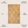 Tapis or / blanc Cole