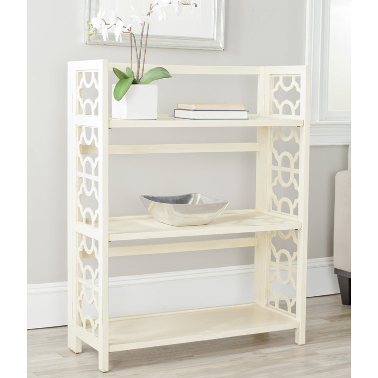 Brontie 42.5" W x 33.5" H Etagere Bookcase