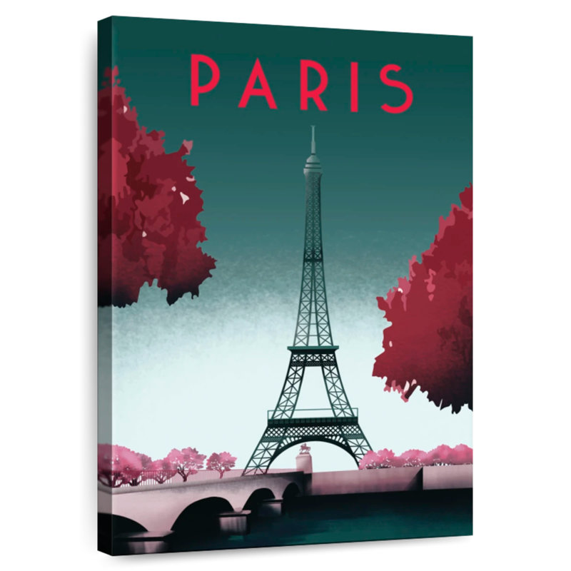 Nicci Visit Paris I, 24" H x 16" W