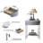 Round Double-Layer Nightstand – Modern Side Table With Storage Drawer-113796625