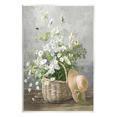" Country Daisy Basket " by Danhui Nai