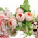 Handcrafted Faux Peony Polyester 38cm Wreath