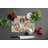 Decorating Easter English Springer Spaniel Glass Cutting Board