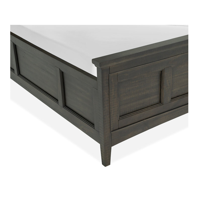 Holton Queen Lamp Panel Bed, Queen, Dovetail Gray