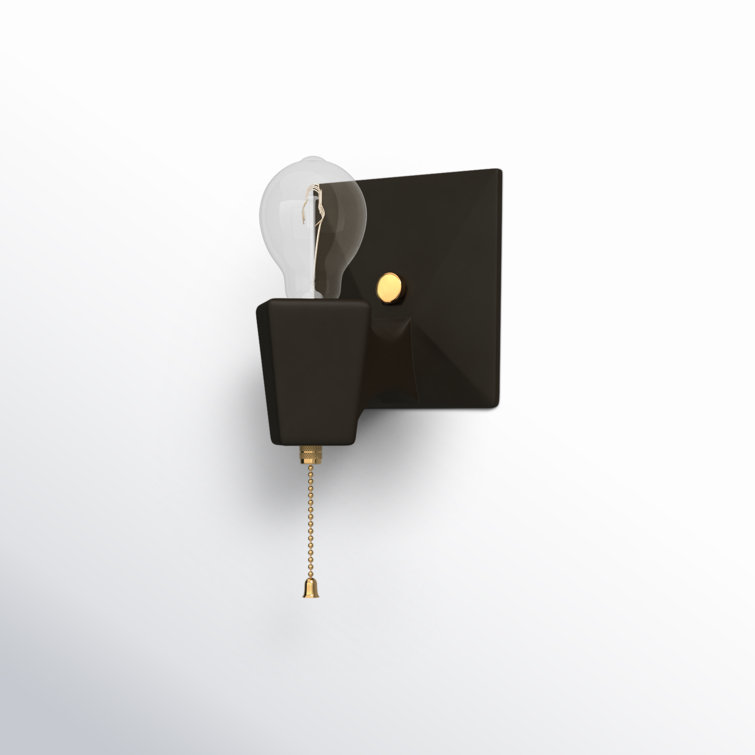 Ametria Single Light Ceramic Dimmable Armed Sconce