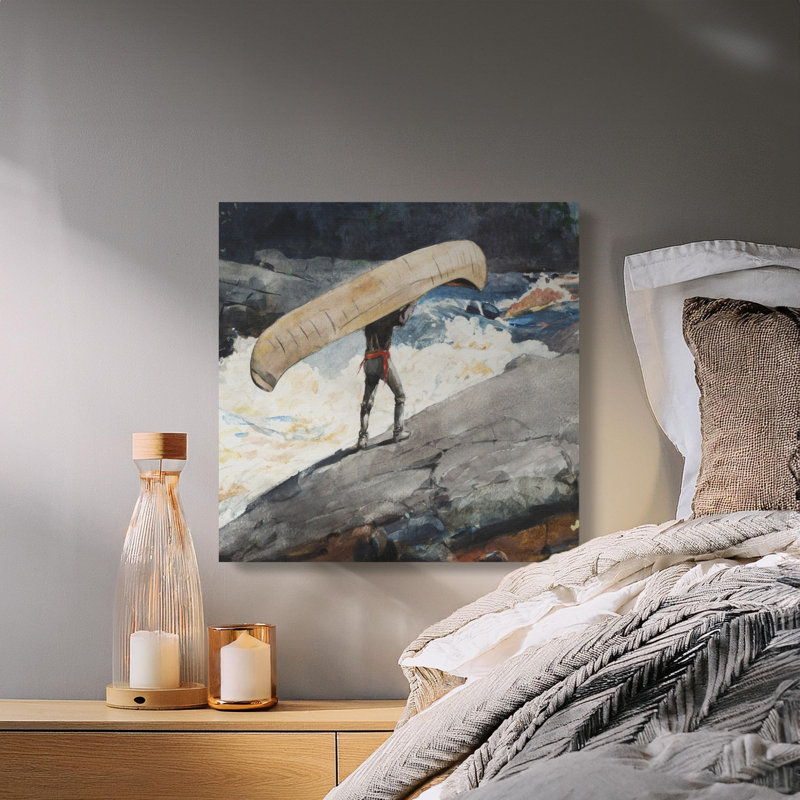 1 Piece Wrapped Canvas Wall Art Set, 10x10