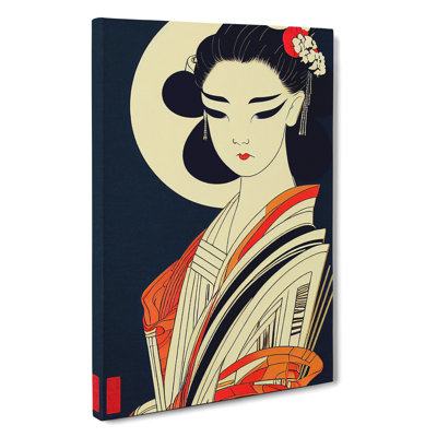 Artistic Geisha No.2 - Wall Art