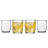 Retroware 13oz. Drinking Glass Set