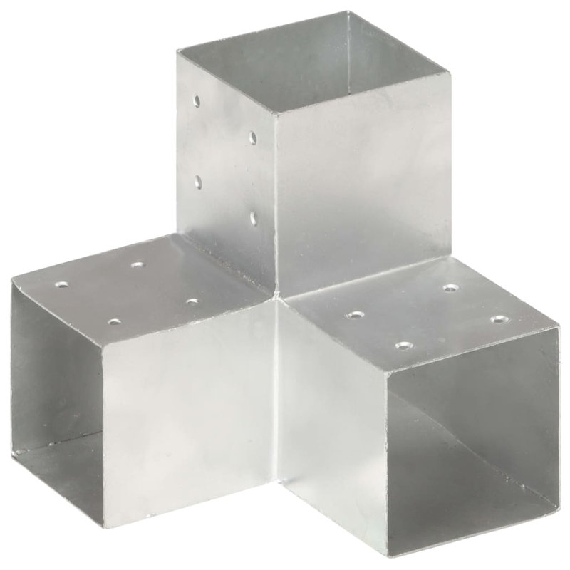 Melanarka Dakota Fields Metal Panel Connector for Posts, 7.87cm H x 7.87cm W x 7.87cm D