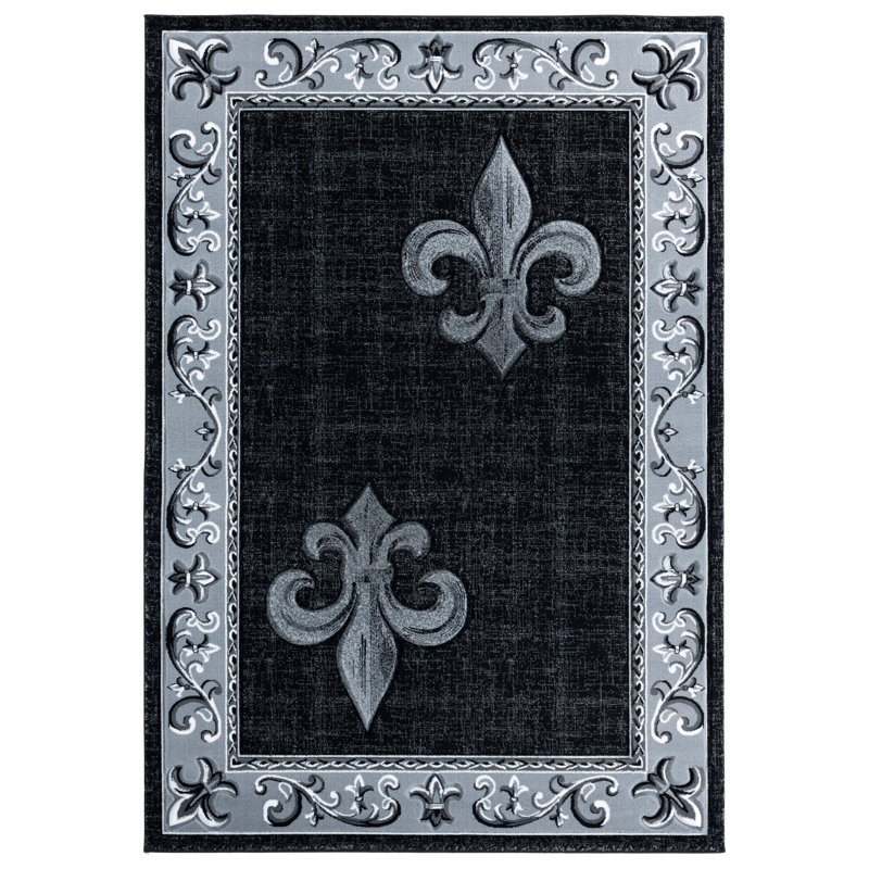 Goines Synthetic Indoor Rug, Runner 2'7" x 7'4"