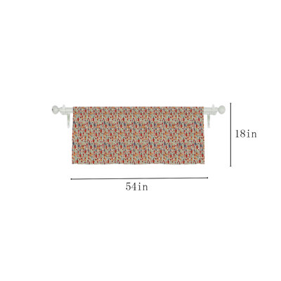 Paire de rideaux semi-transparents avec passe-tringle Gerboth