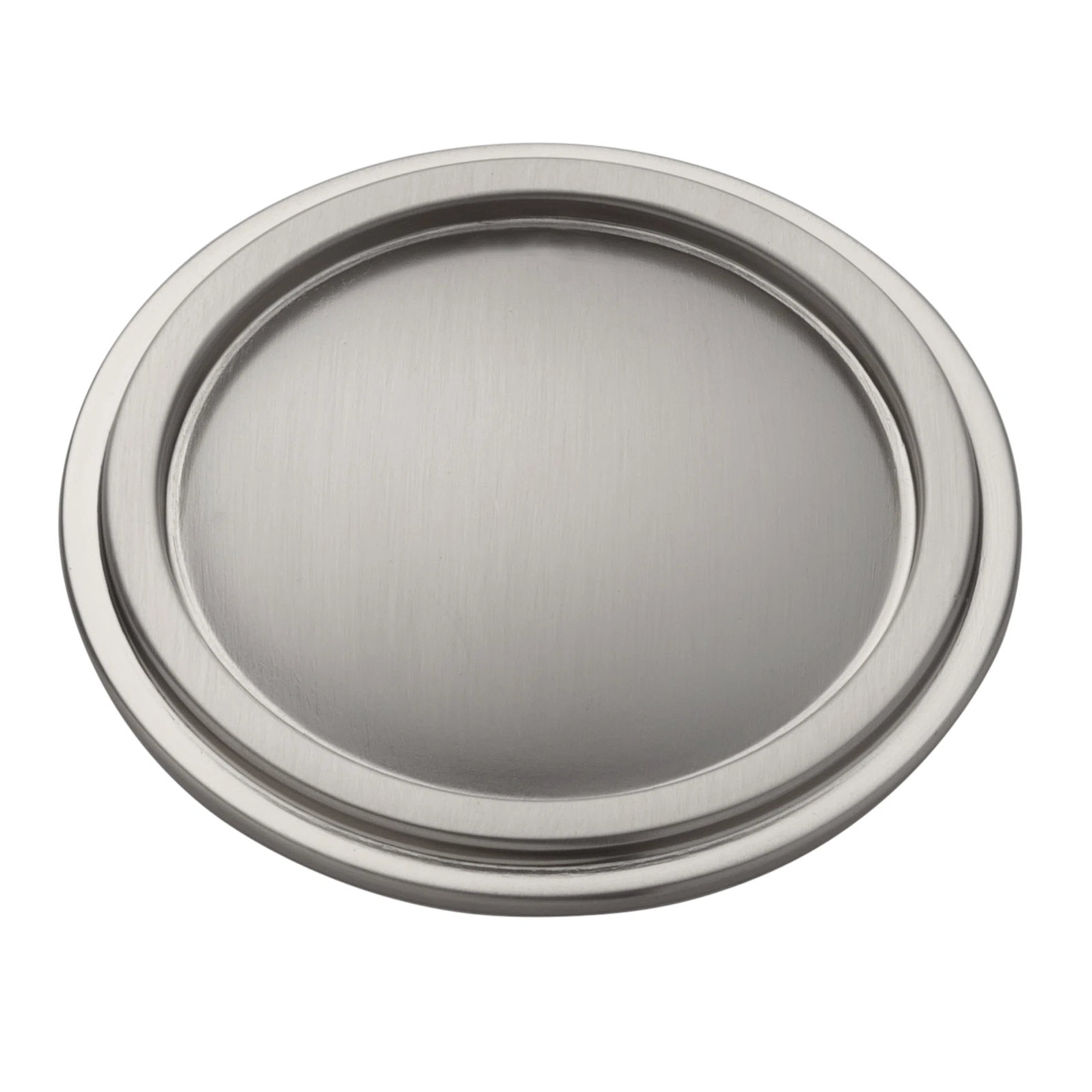 Kent Knurled Round Cabinet Knob, Satin Nickel, 1.38"