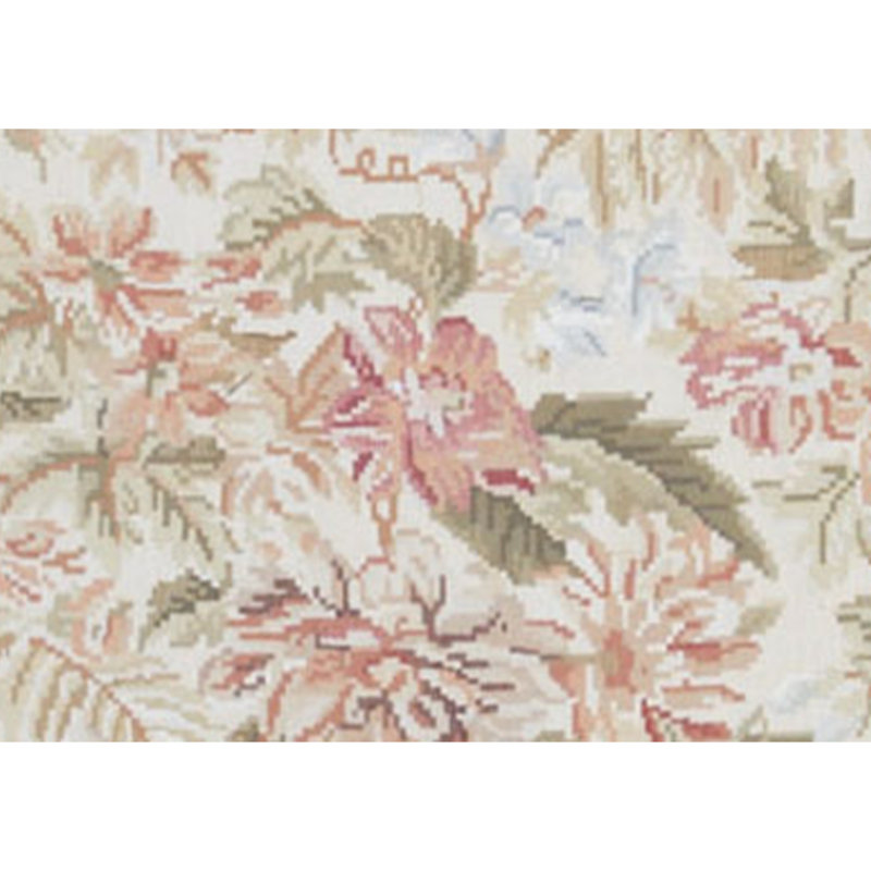 Wool Floral Area Rug