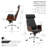 Baver Faux Leather Mid-Century Executive Office Chair-1888491515