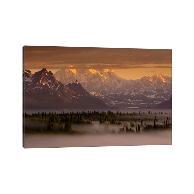 Moods of Denali 1 Piece Wrapped Canvas Wall Art, 66.04 cm H x 45.72 cm W x 3.175 cm D