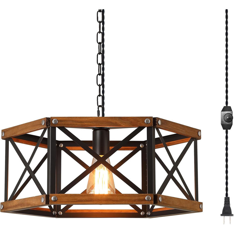 Luminaire suspendu avec chaîne réglable Farmhouse