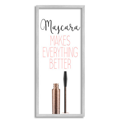 " Mascara Fashion Designer Modern Pink Word " by Kimberly Allen