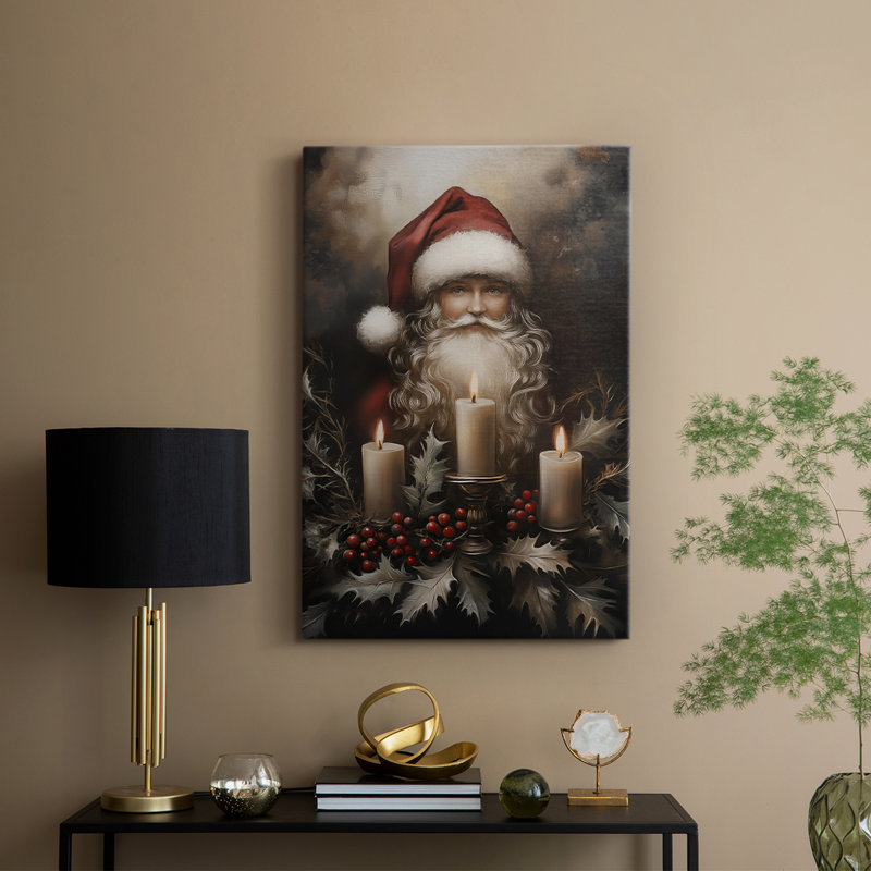 Art des Fêtes de Noël - série 2-LXII - galerie sur mesure, H 48 po x l 32 po