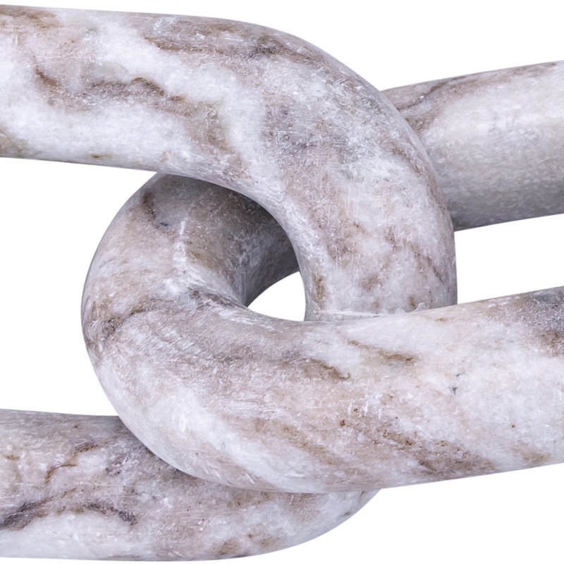 Lynx Marble Decorative Object, Brown