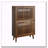 23.6-inch walnut shoe cabinet-624261173