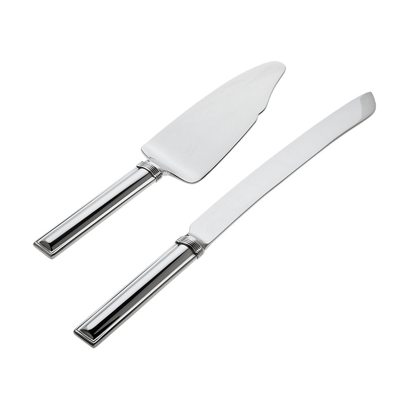 Capri 18/10 Stainless Steel Cake Server Set