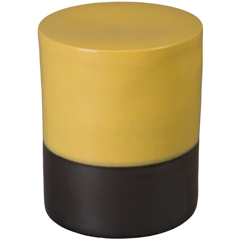 Tabouret d'appoint Moyrin, Jaune moutarde