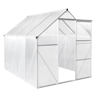 6.2ft. W x 8.2ft. D Hobby Greenhouse