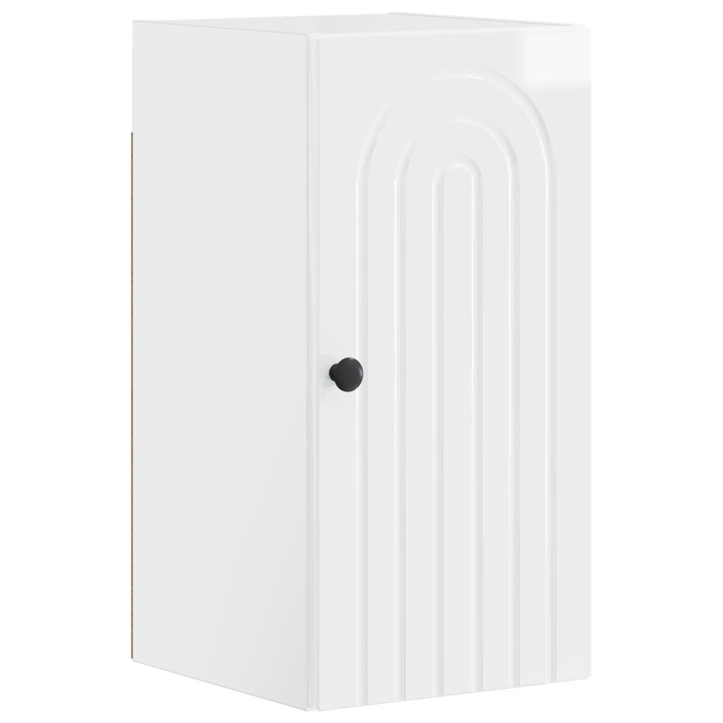 Bathroom Cabinet, High Gloss White