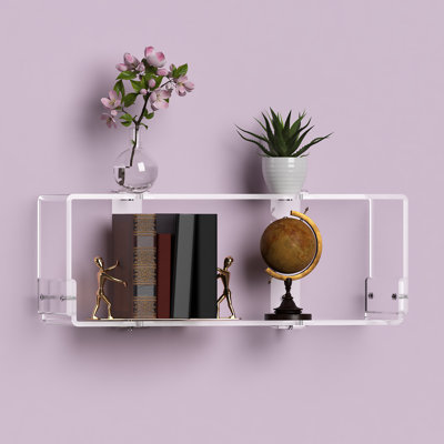 Ardrie Plastic / Acrylic Floating Shelf