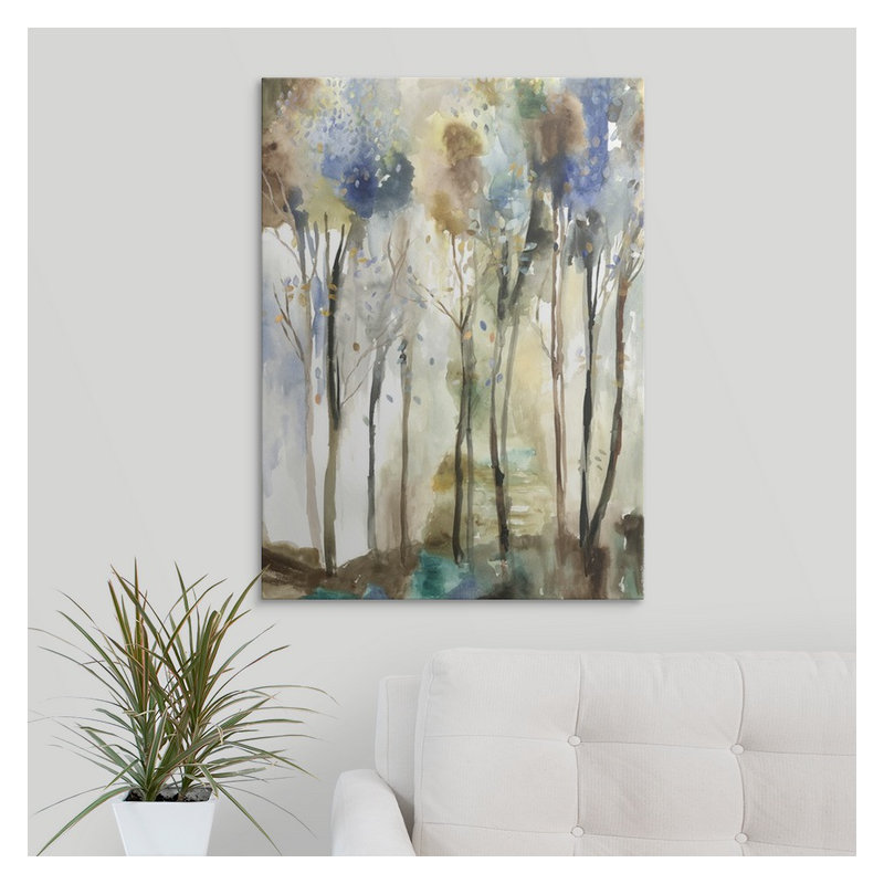 Anjelo «Tall Tall I» par Allison Pearce, reproduction d'art, H 48 po x l 36 po x P 1,5 po, Toile