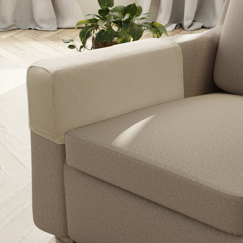 Housses pour accoudoirs extensibles, Sable