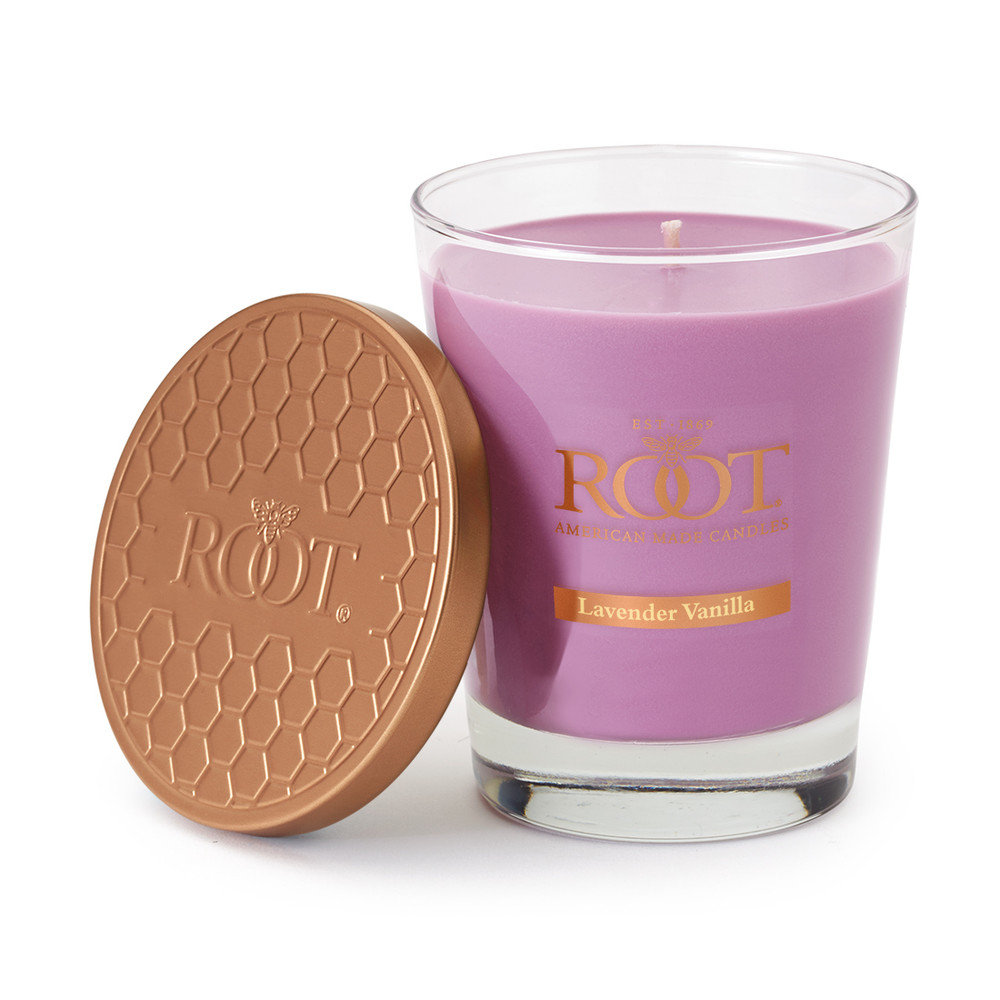 Root Candles Lavender Vanilla Scented Jar Candle