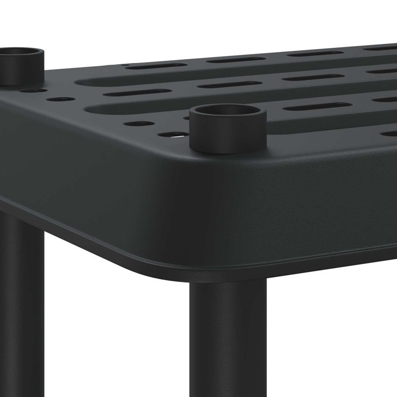 100 cm W Shelving Unit, 136.5cm H x 100cm W x 40cm D, Anthracite