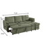Canapé modulaire capitonné Mara-1344666774