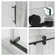 55'' - W x 66'' H Door Frameless Shower Door with
