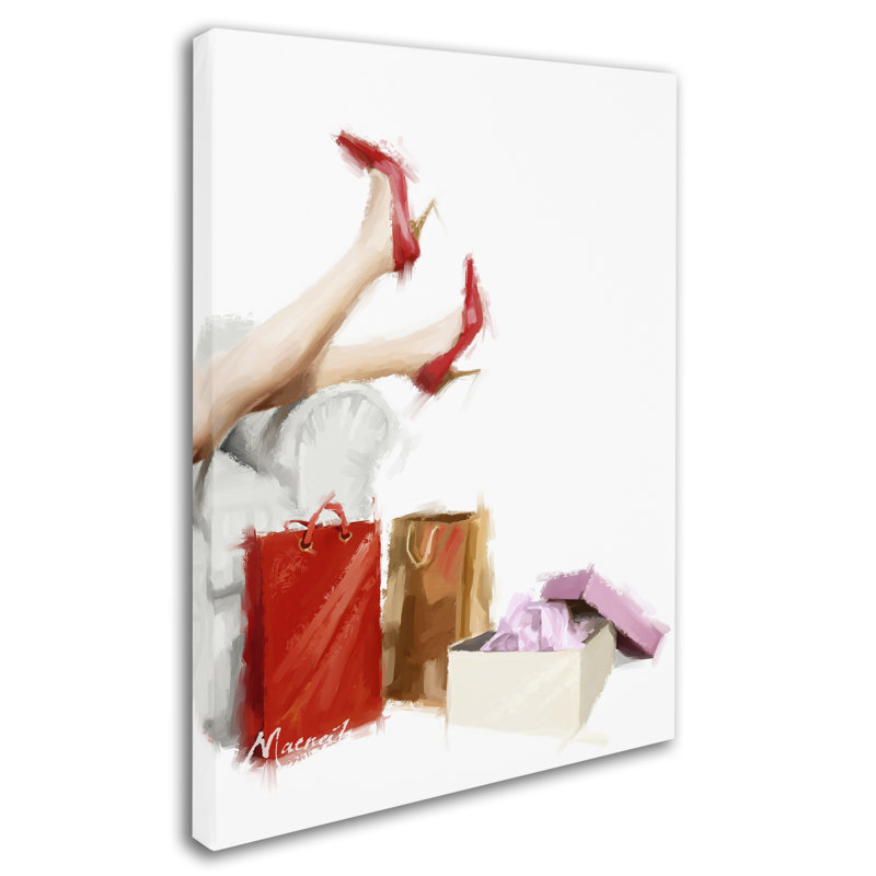 Armand 'New Shoes' Print on Canvas, 24" H x 18" W x 2" D