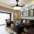 42" 4 - Blade LED Traditional Retractable Blades Ceiling Fan with Remote Control and Light Kit Included