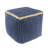 Dillon Transitional Jute Bordered Cotton Handmade Ottoman Pouf-516045779