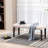 Beige Bench , 44.24" Long, 17.21" Wide, 18.86" High, Comfortable For Dining Room Use Seating In-708120777