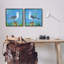 Ensemble de 2 reproductions d'art sur toile Stupell Industries Nautical-91322716-91322718