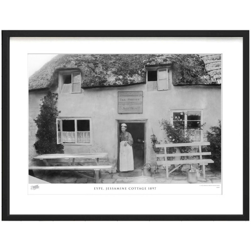 Eype, Jessamine Cottage 1897 by Francis Frith - Single Picture Frame Print, 40cm H x 50cm W x 2.3cm D