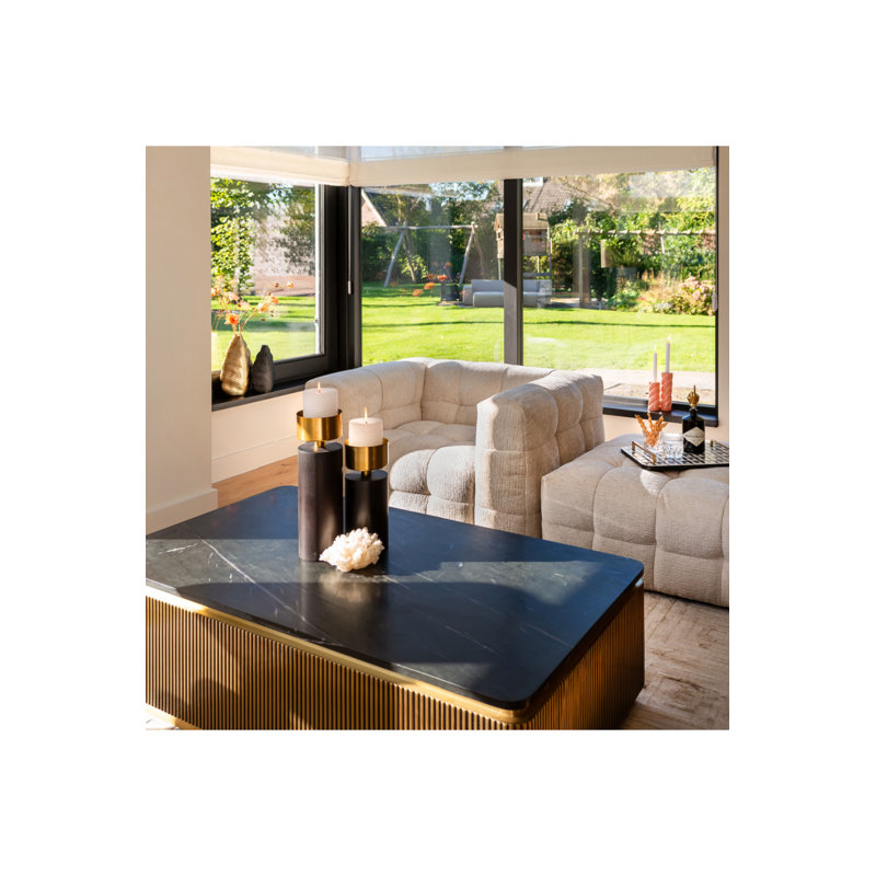 Ironville Marble Coffee Table