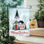 Drapeau de jardin Winter Church