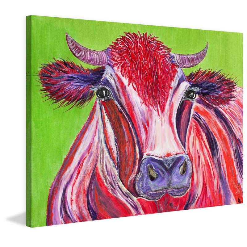 France Gilbert - Wrapped Canvas Painting, 76cm H x 99cm W